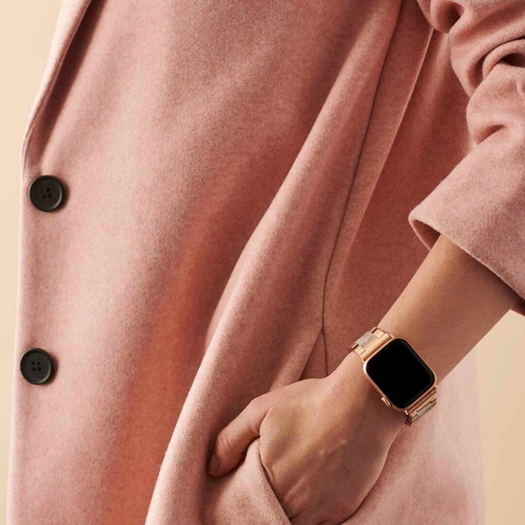 42mm Rose Apple Watch Gold Band Lisbon Apple Watch Band Vintage