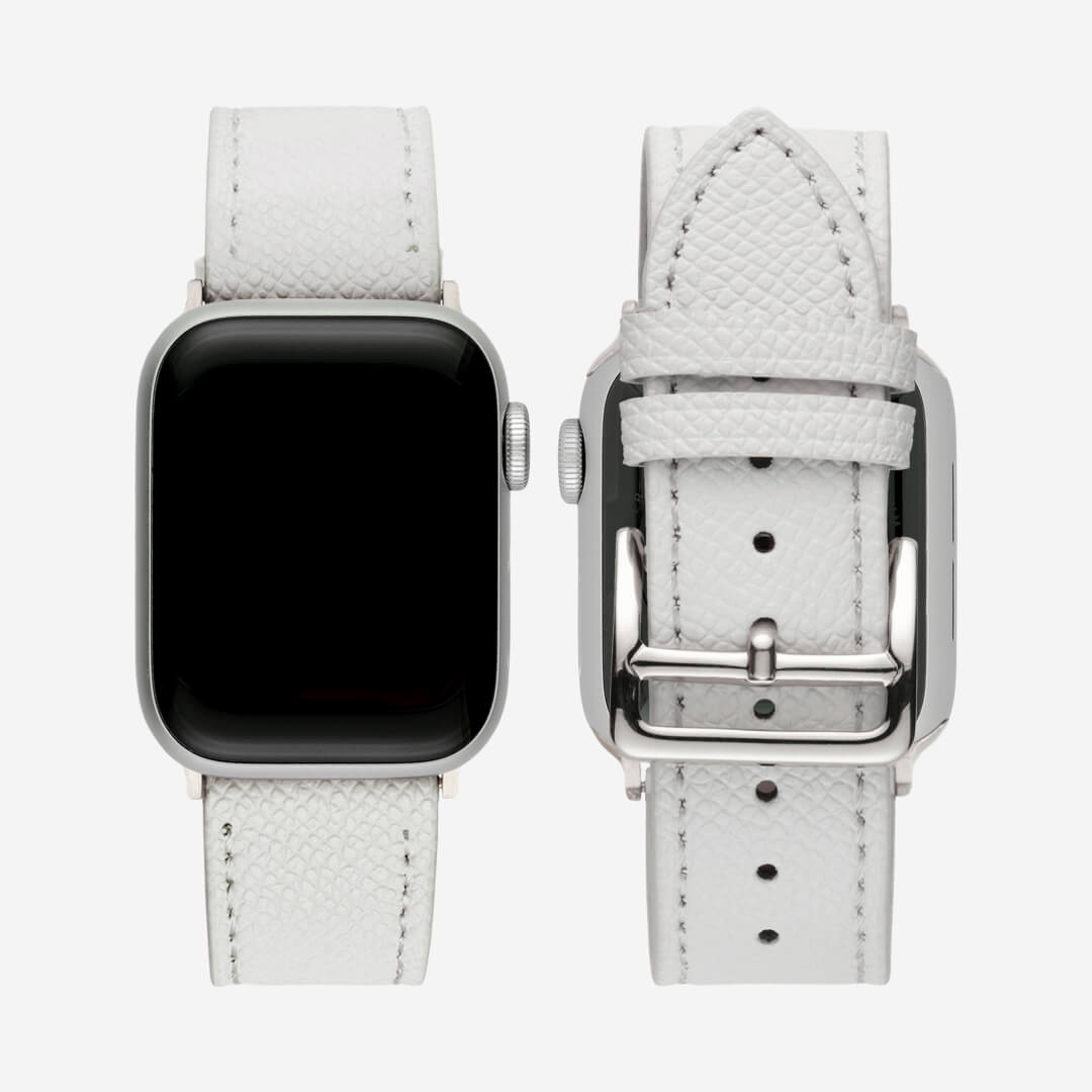 Oxford Classic Apple Watch Band - White