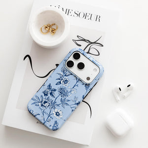 Porcelain Blossom MagSafe Phone Case