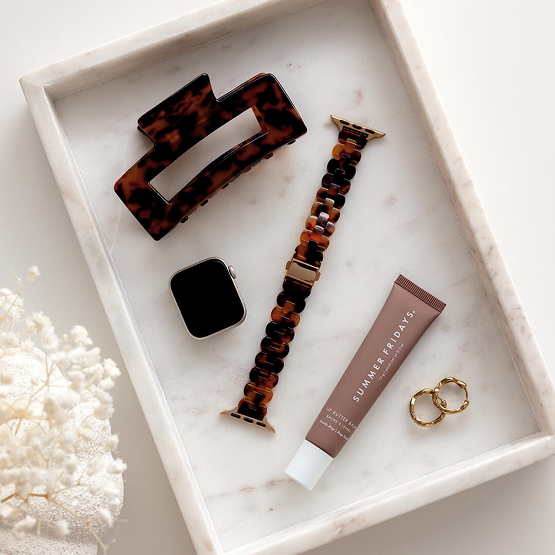 Rome Apple Watch Band - Tortoiseshell