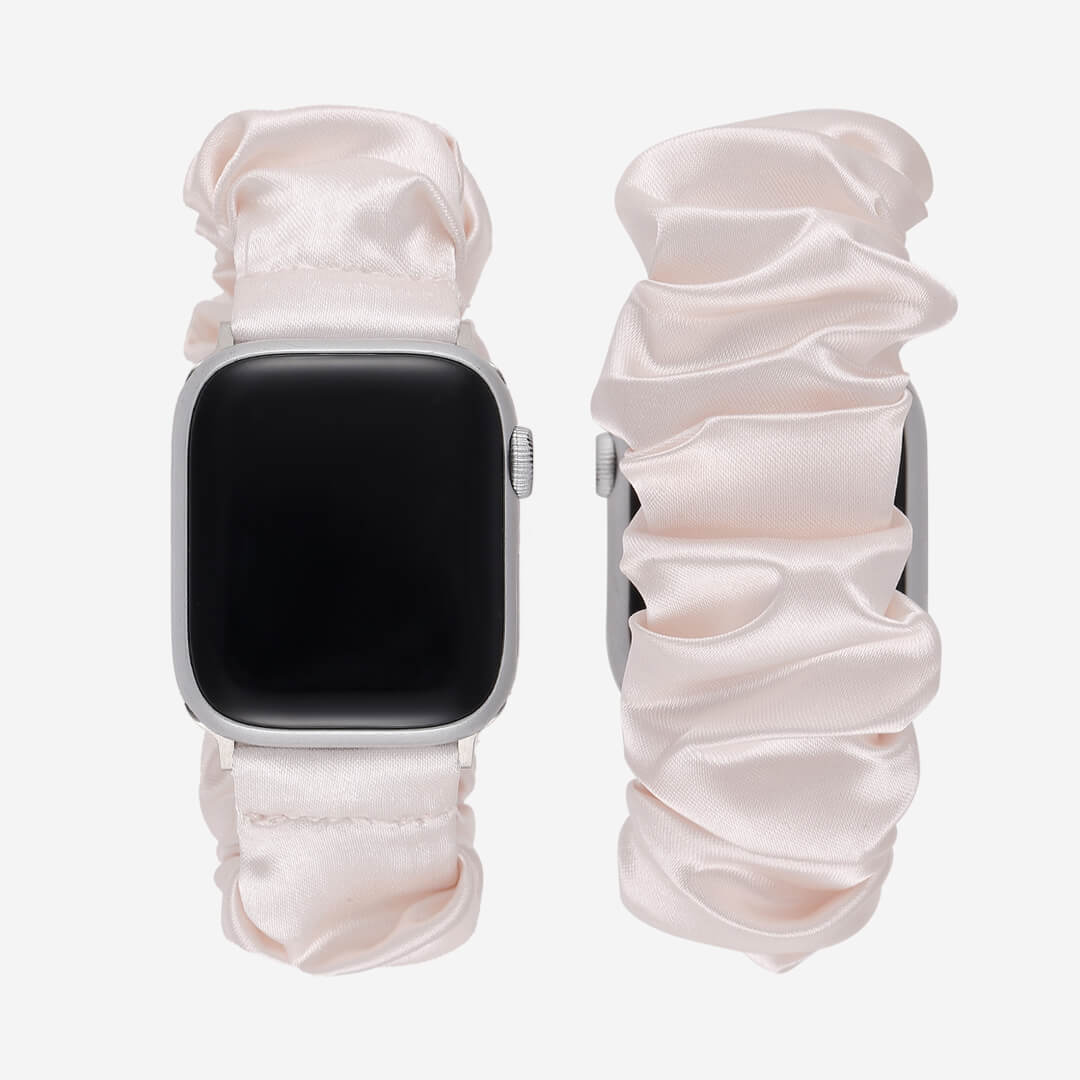 Scrunchie Apple Watch Band - Cotton Candy