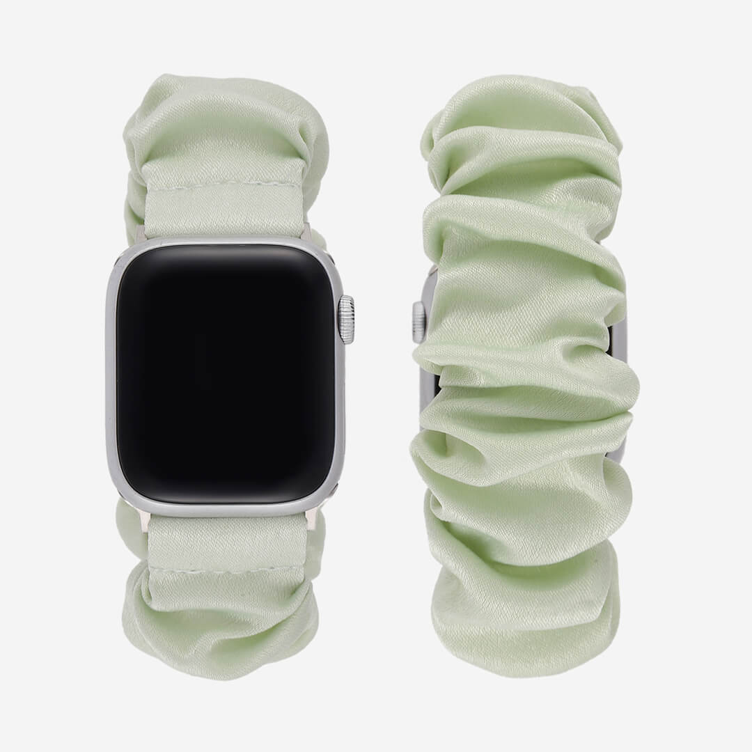 Scrunchie Apple Watch Band Sage