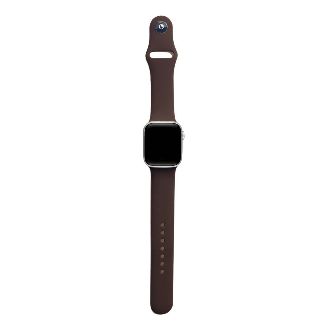 Classic Silicone Apple Watch Band - Cocoa