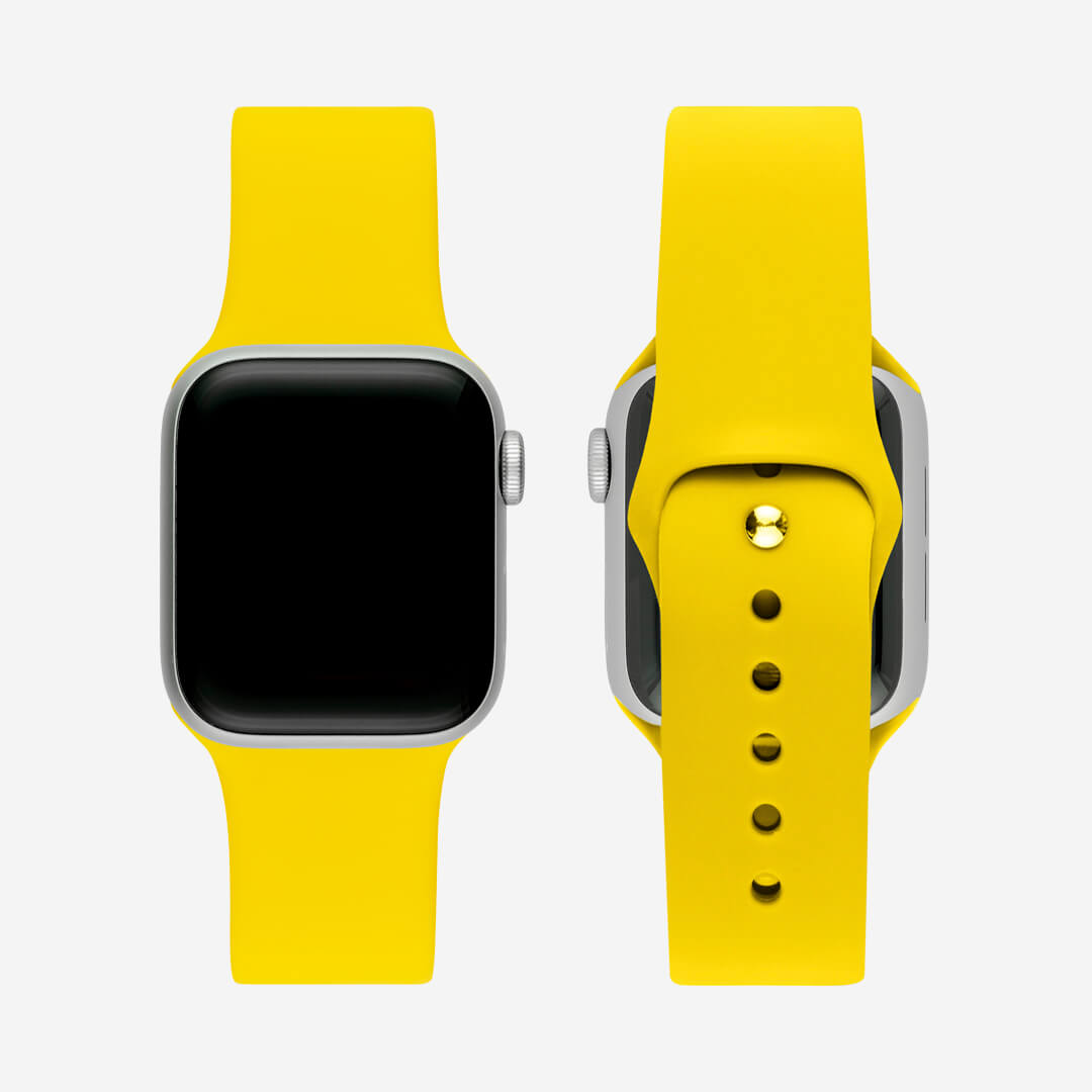 Classic Silicone Apple Watch Band - Daffodil