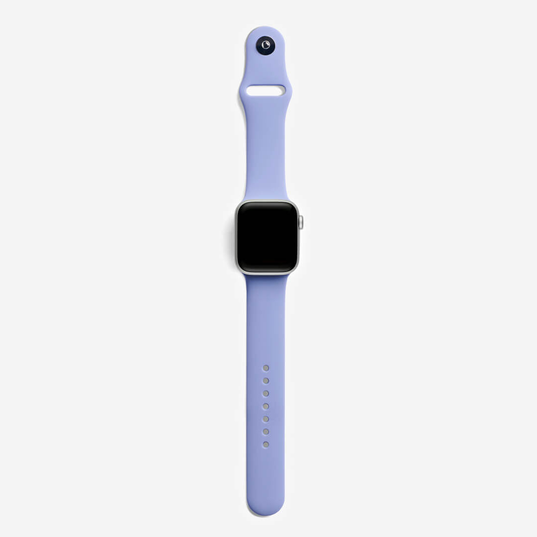 Classic Silicone Apple Watch Band - English Lavender