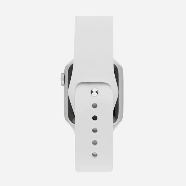 Classic Silicone Apple Watch Band - Fog - The Salty Fox