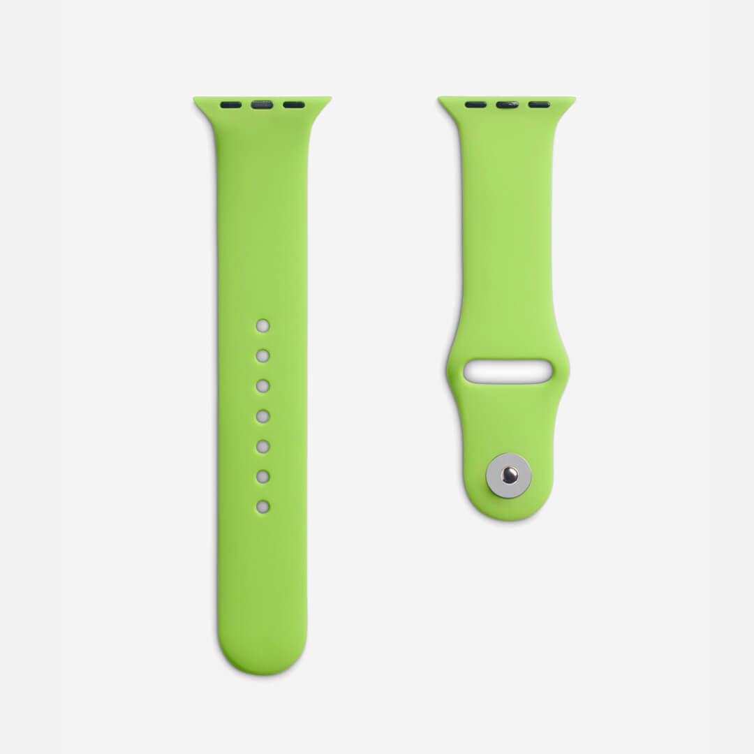 Classic Silicone Apple Watch Band - Green