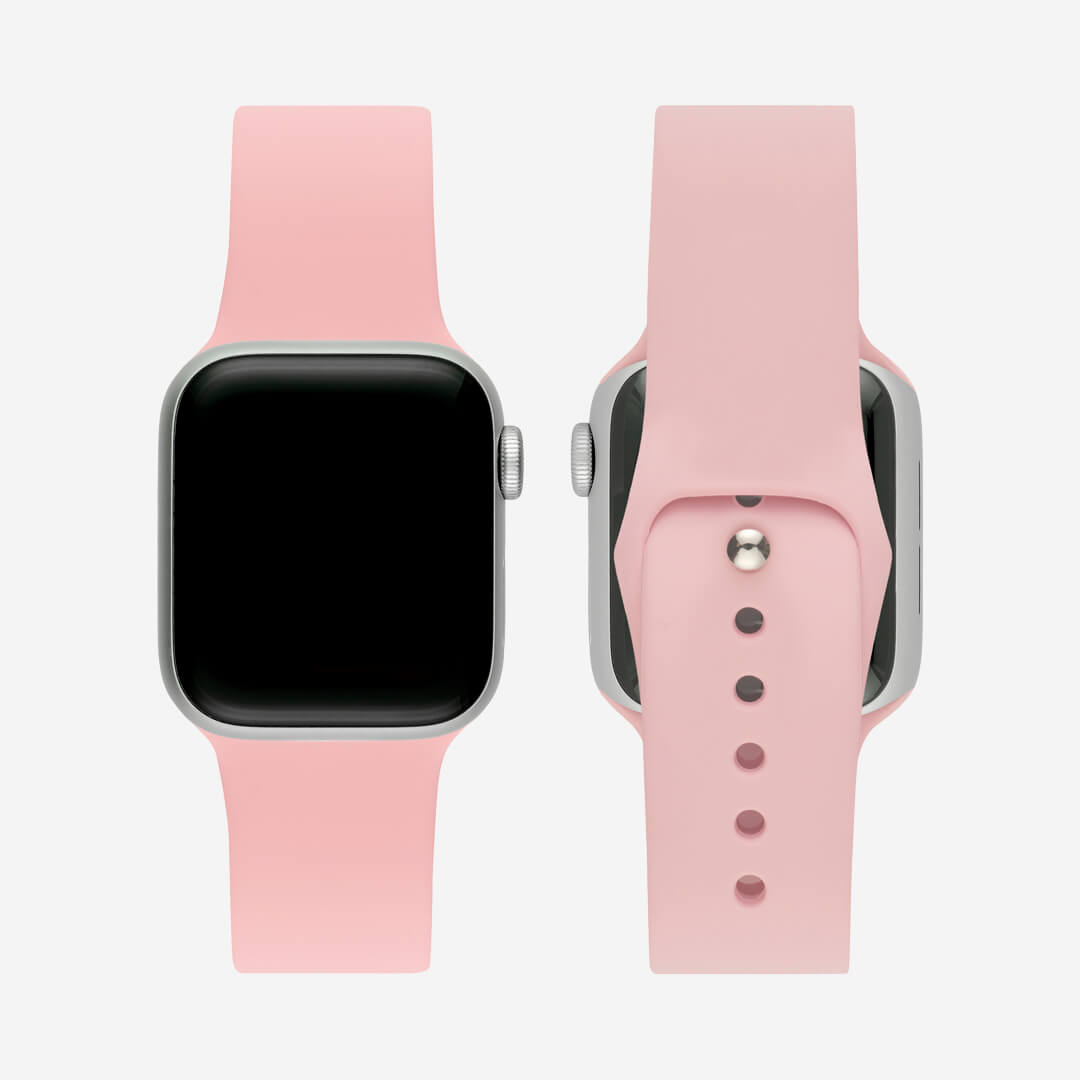 Classic Silicone Apple Watch Band - Peony