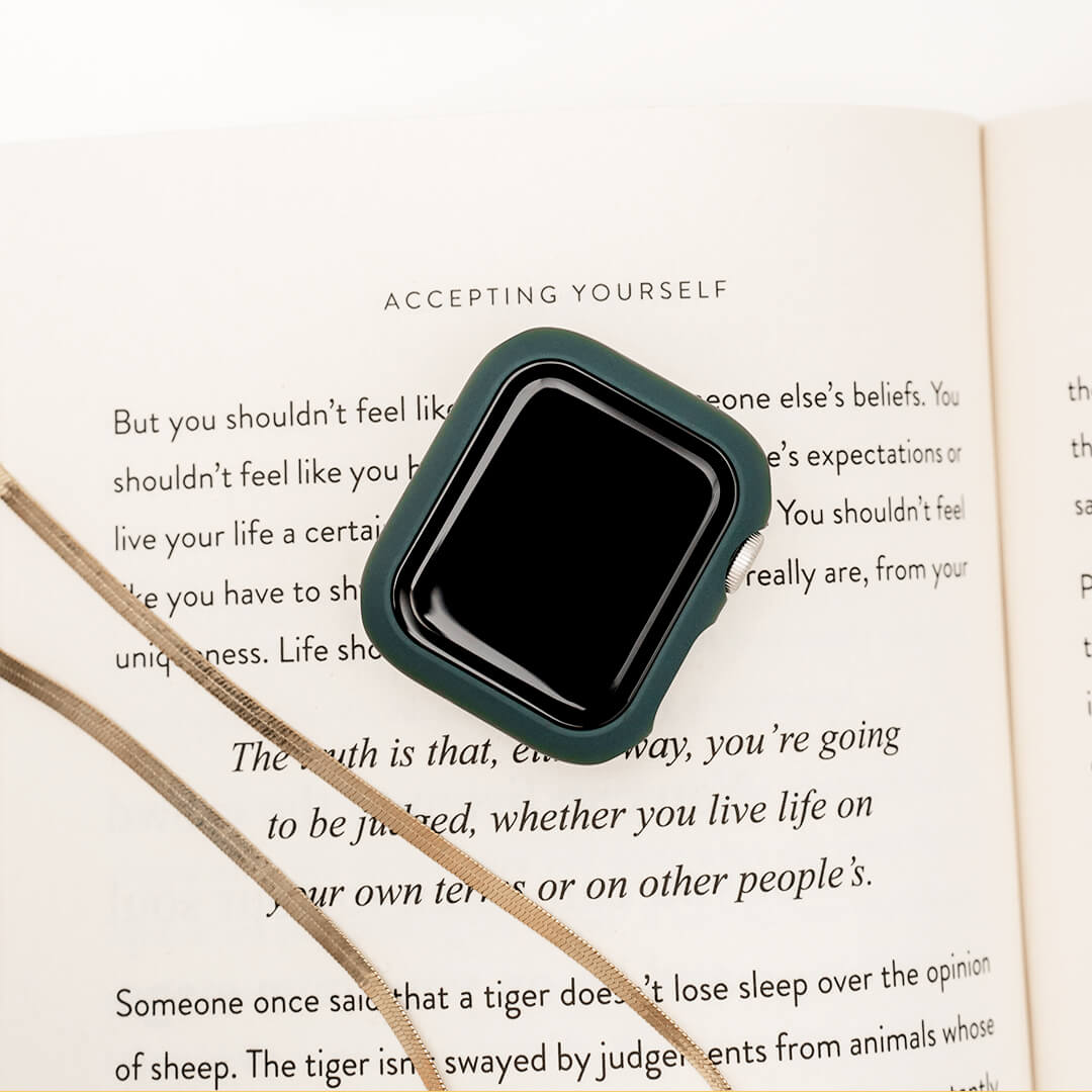 Mallard Green Slim Screen Apple Watch Protector Cases | The Salty Fox