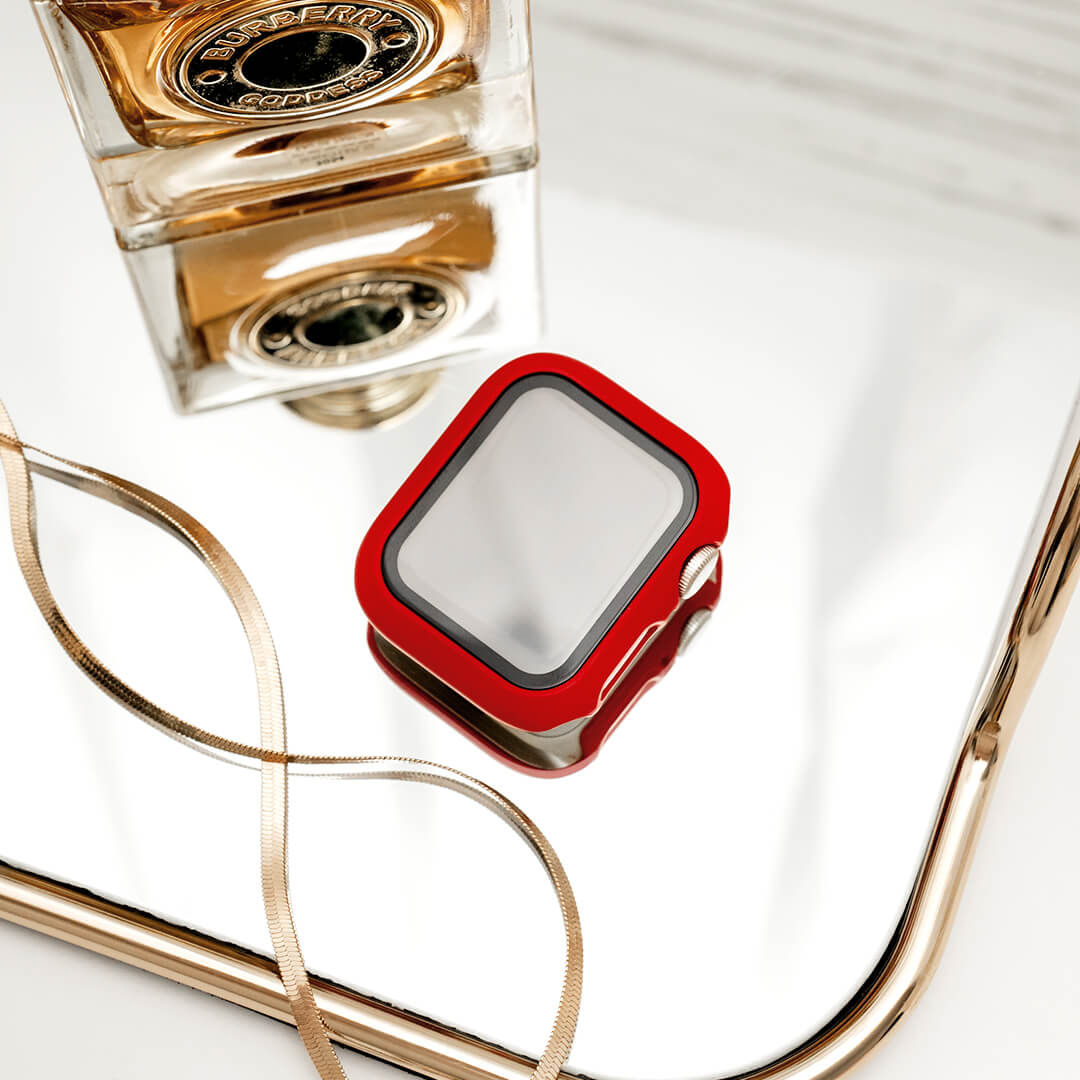 Apple Watch Slim Screen Protector Case - Red