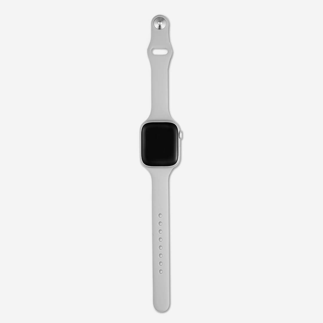 Slim Silicone Apple Watch Band Fog