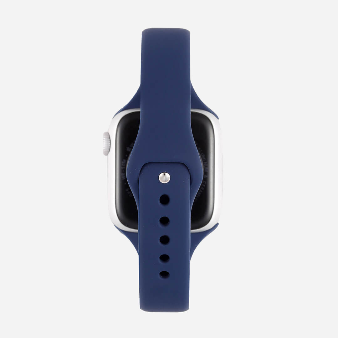 Slim Silicone Apple Watch Band - Midnight