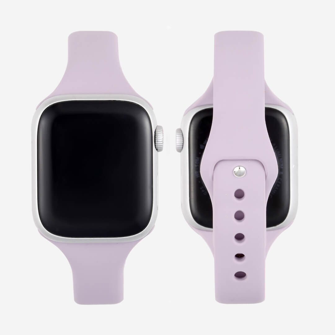 Slim Silicone Apple Watch Band - Orchid