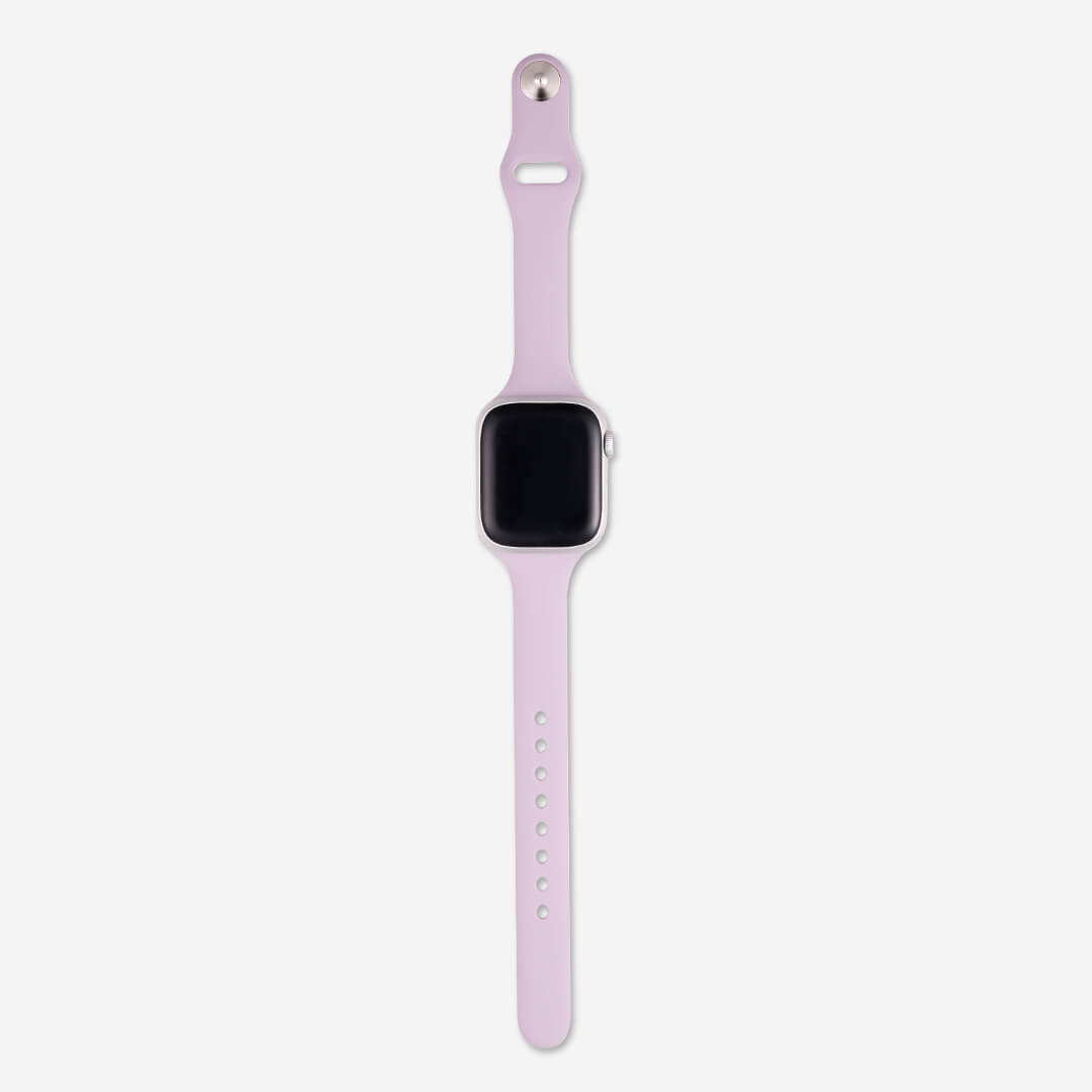 Slim Silicone Apple Watch Band - Orchid