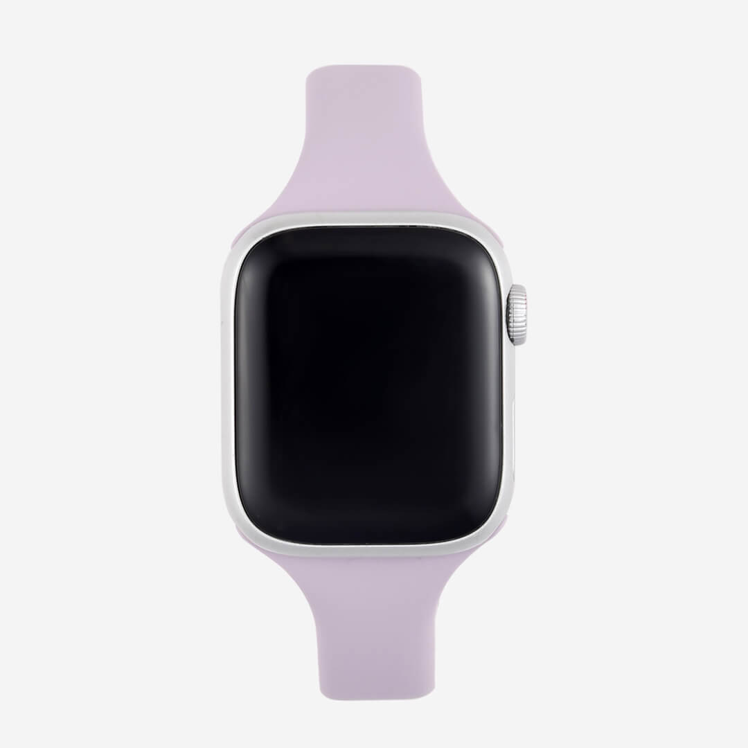 Slim Silicone Apple Watch Band - Orchid