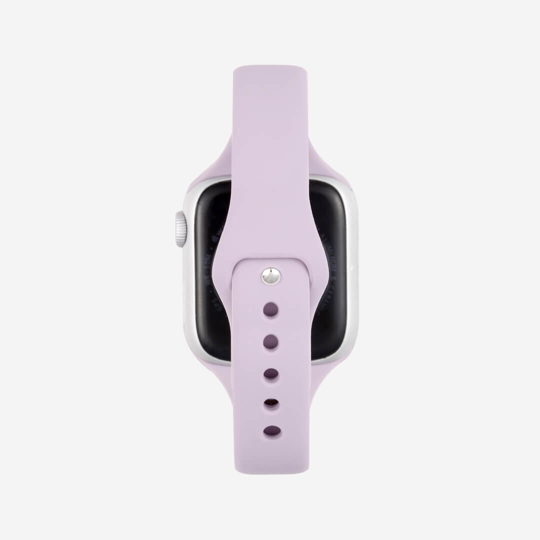 Slim Silicone Apple Watch Band - Orchid