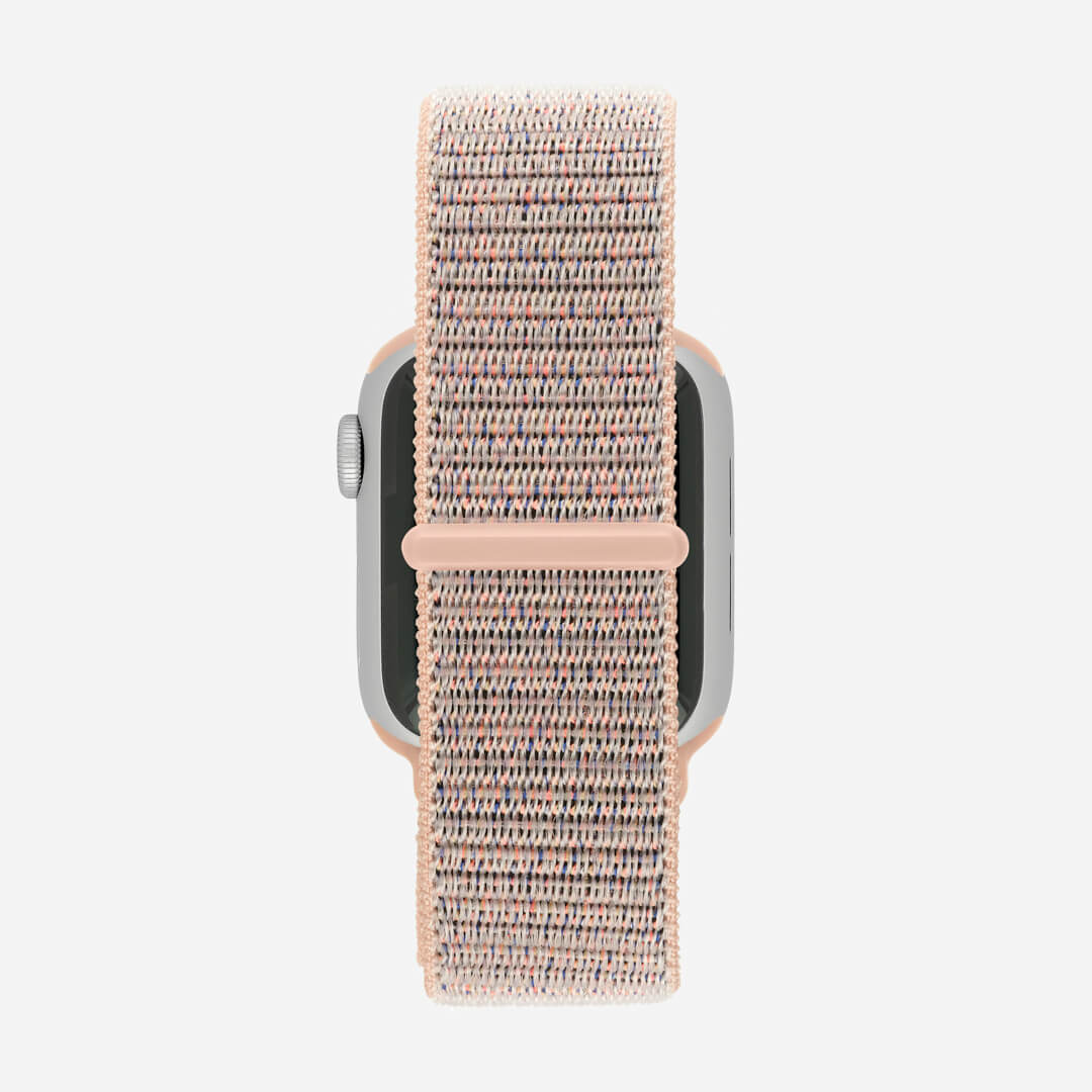 Sport Loop Apple Watch Band Pink Sand The Salty Fox