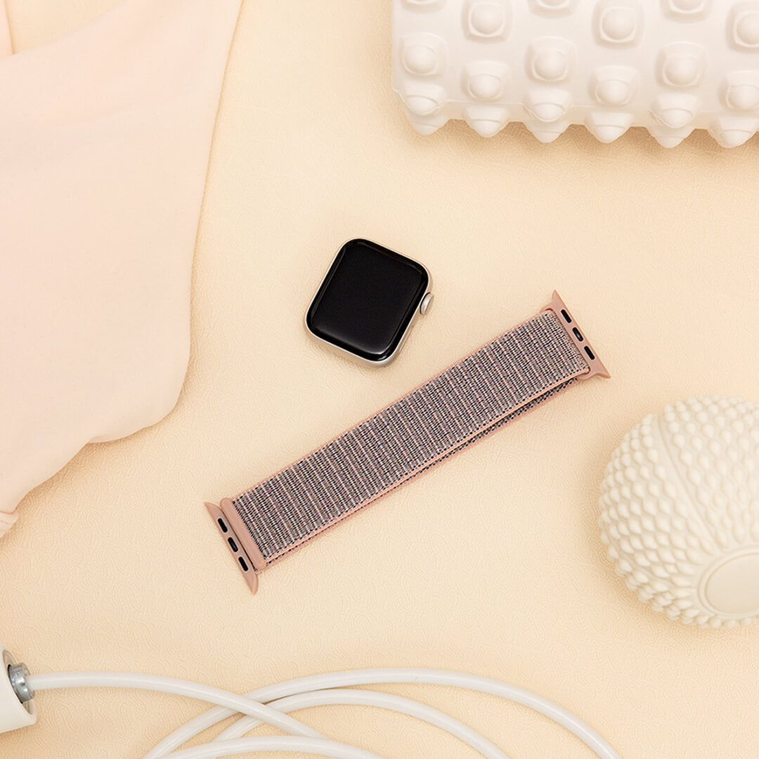 Sport Loop Apple Watch Band - Pink Sand