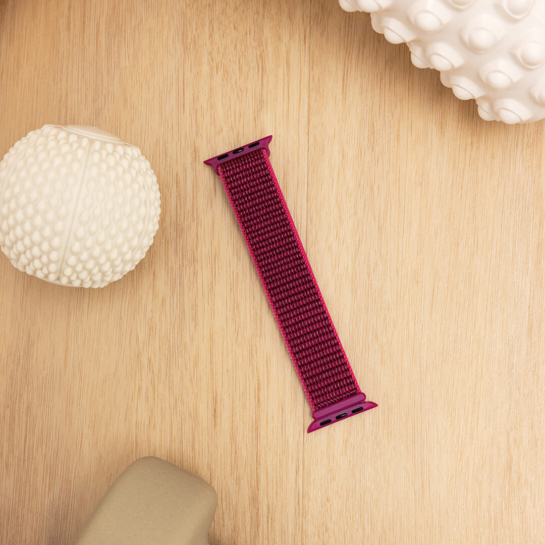 Sport Loop Apple Watch Band - Dragon Fruit - The Salty Fox