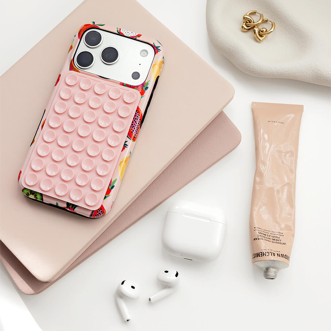 Sticky Phone Mounts - Pink Sand