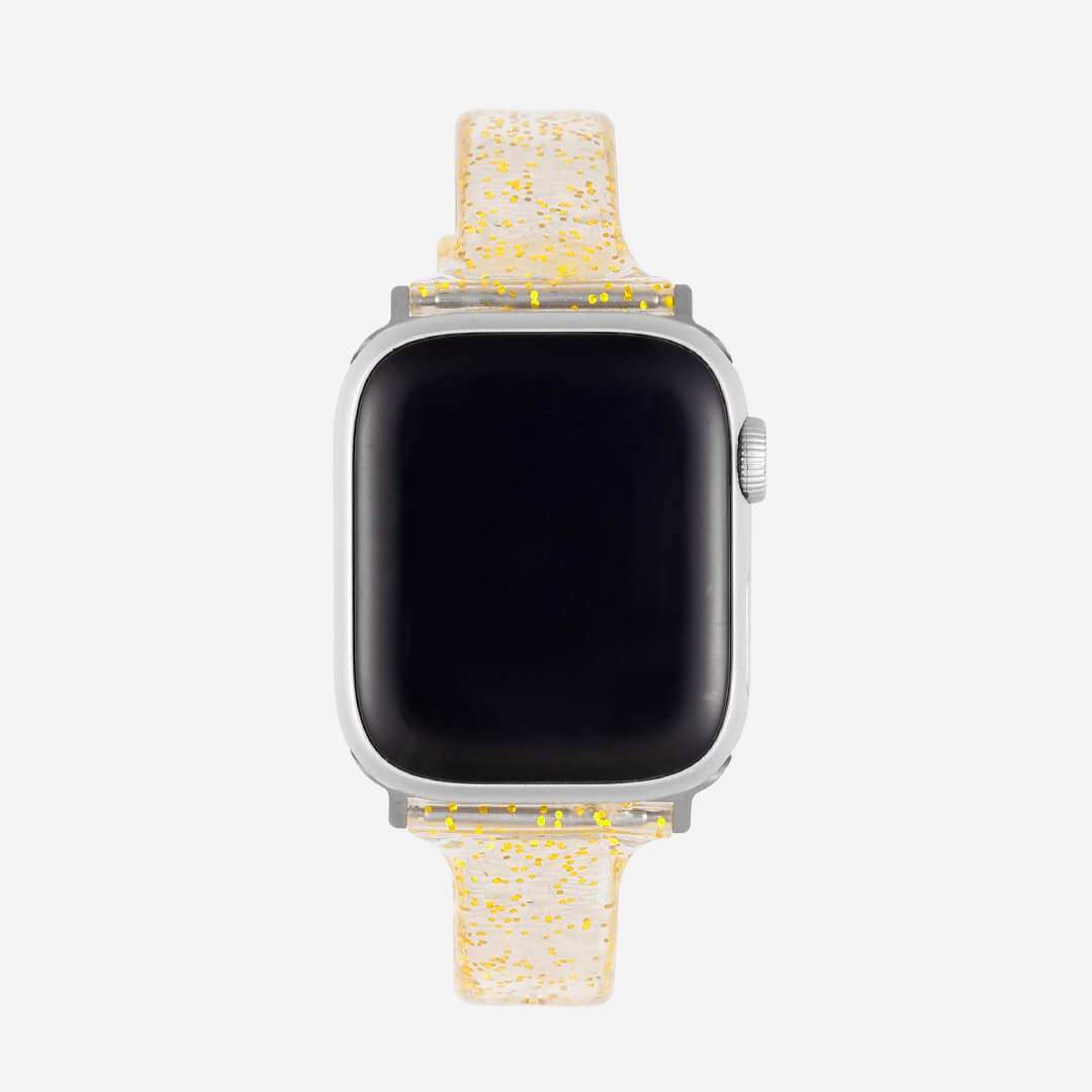 Sydney Glitter Apple Watch Band Gold