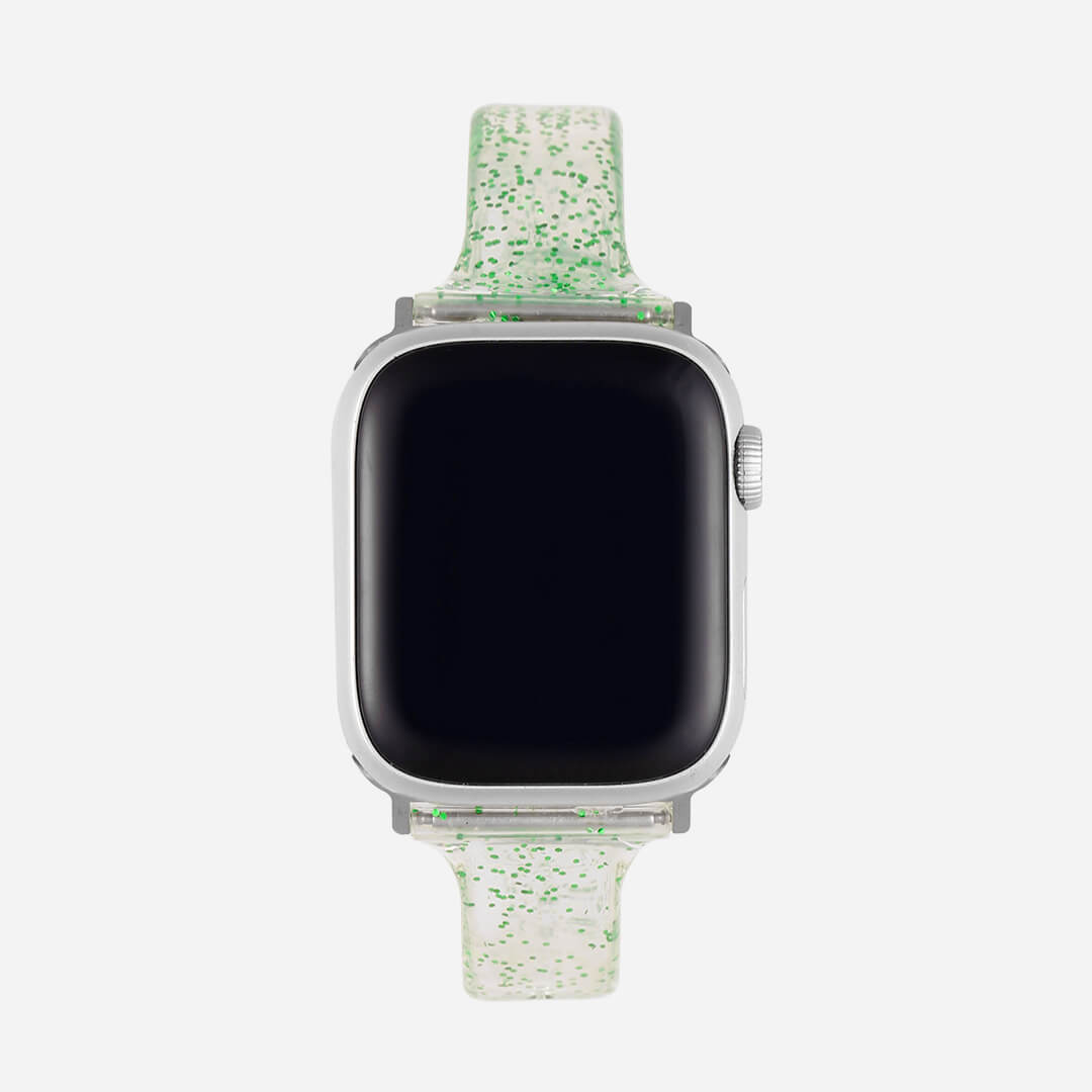 Sydney Glitter Apple Watch Band - Peppermint