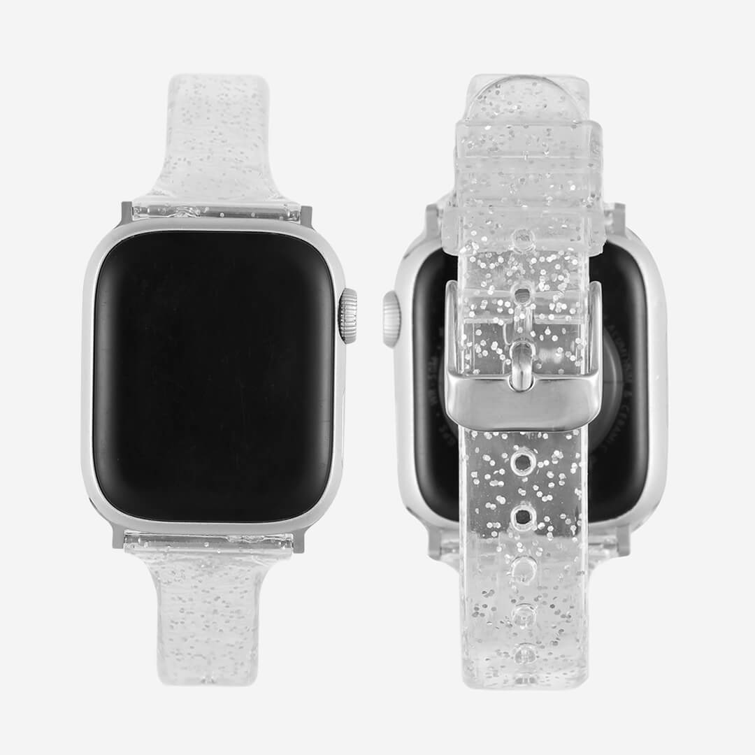 Watch Series Sparkle Bands For Apple Watch Soft Silicone Bands For