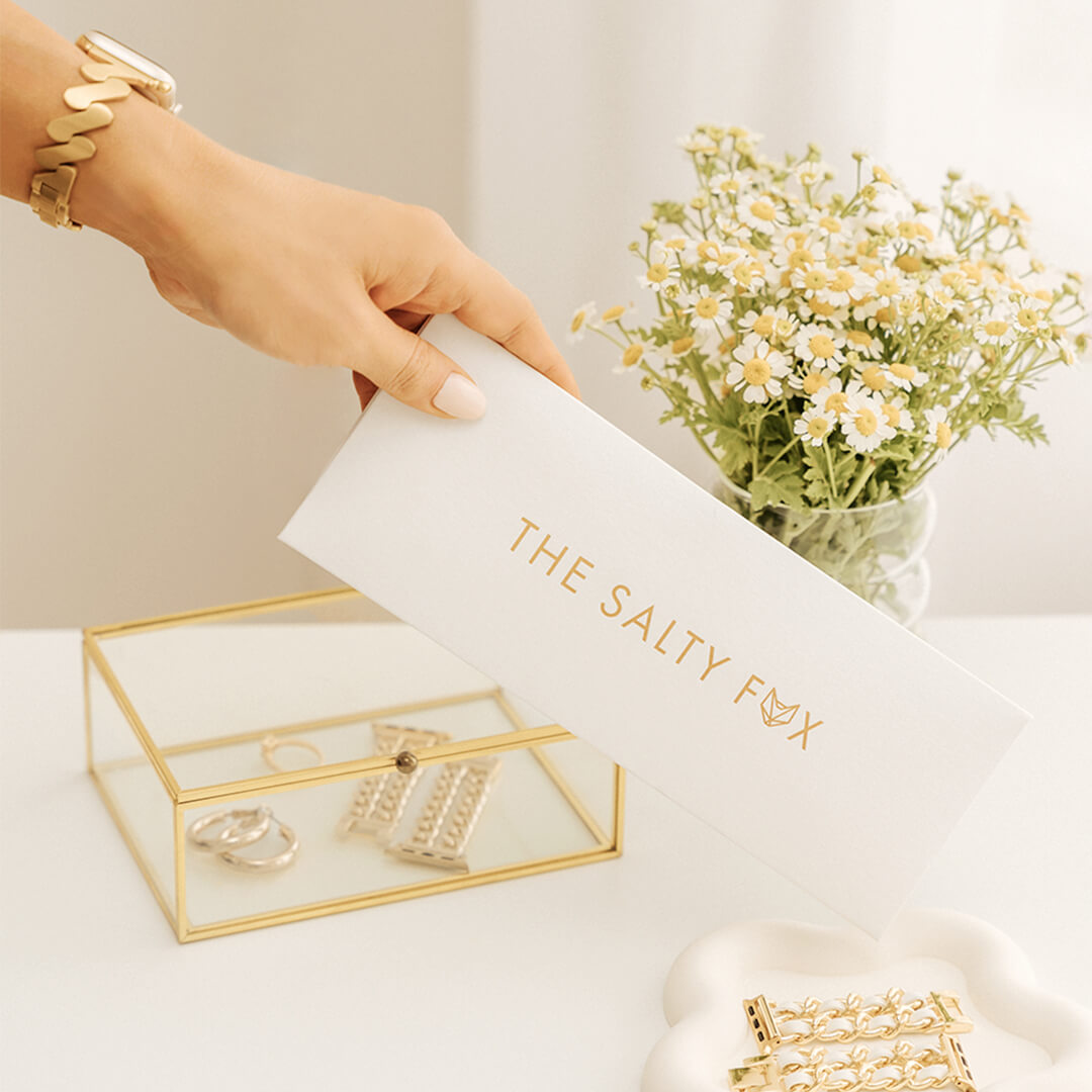 Kyoto Bracelet Apple Watch Band - 18K Gold Plated - Styled