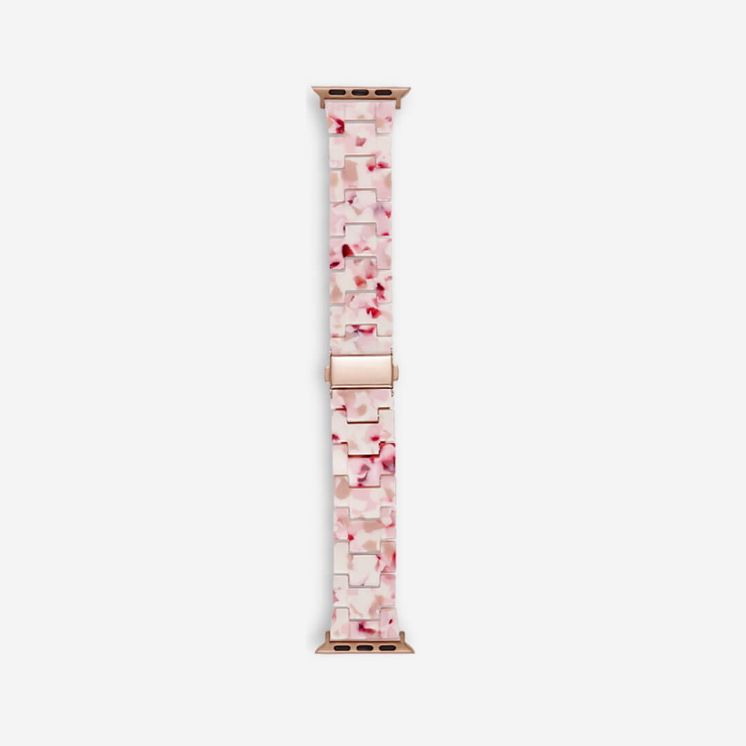 Vienna Apple Watch Band - Cherry Blossom / Vintage Rose Gold