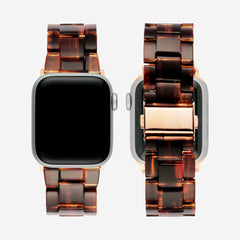 Tortoise shell apple watch clearance band silver