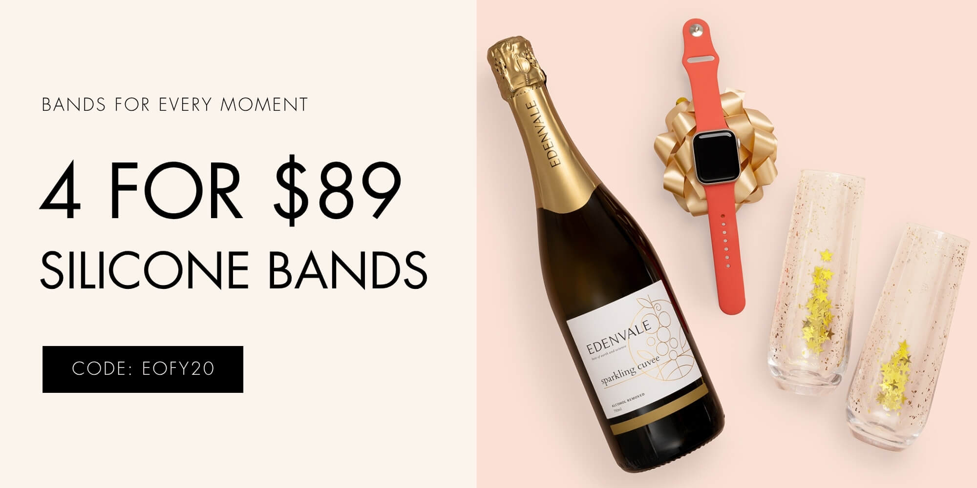 4 for $89 Silicone Bands {SHOP NOW}