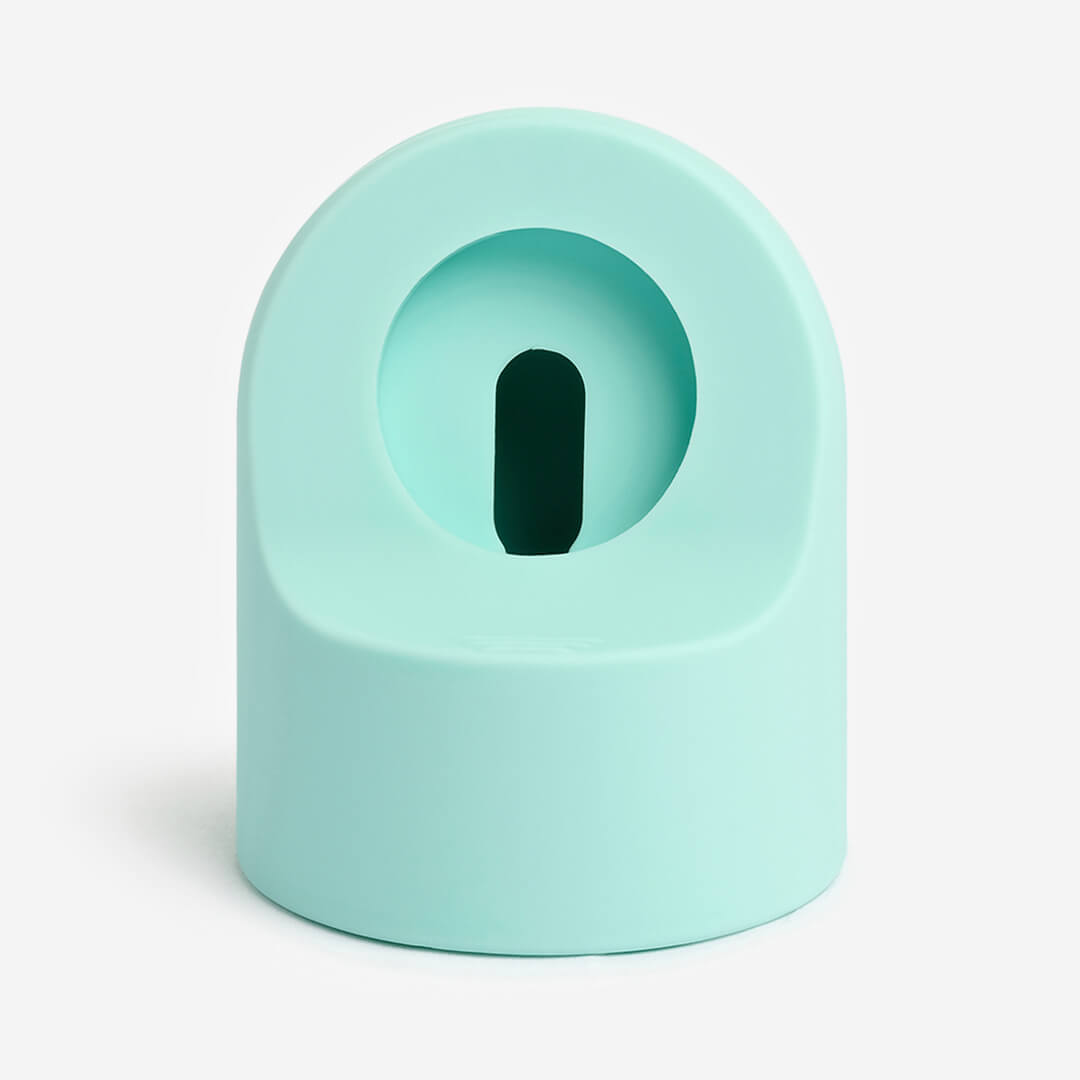 Bubble Silicone Apple Watch Stand - Mint