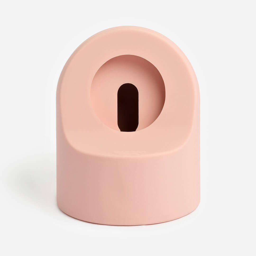 Bubble Silicone Apple Watch Stand - Pink
