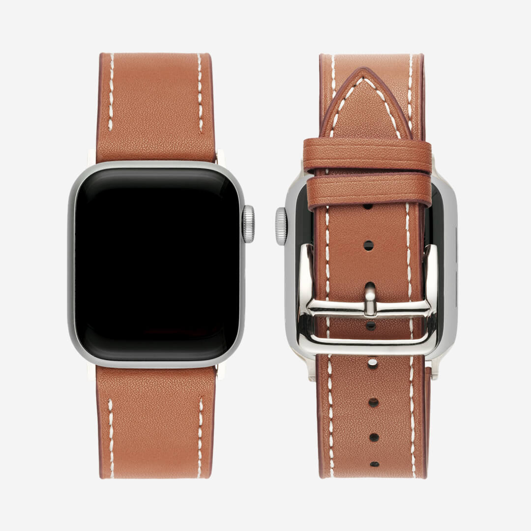 Oxford Classic Apple Watch Band Toffee