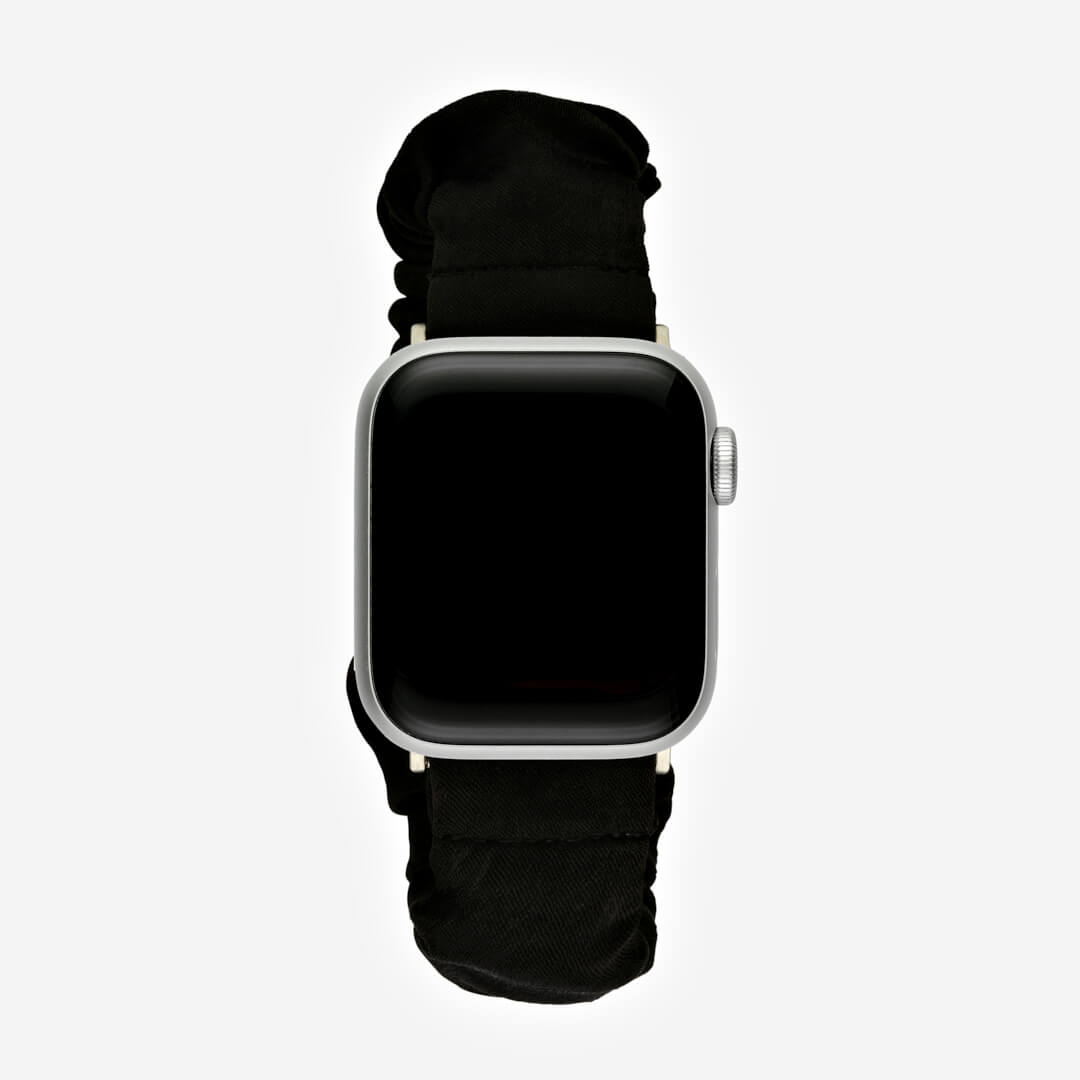 Scrunchie Apple Watch Band - Noir