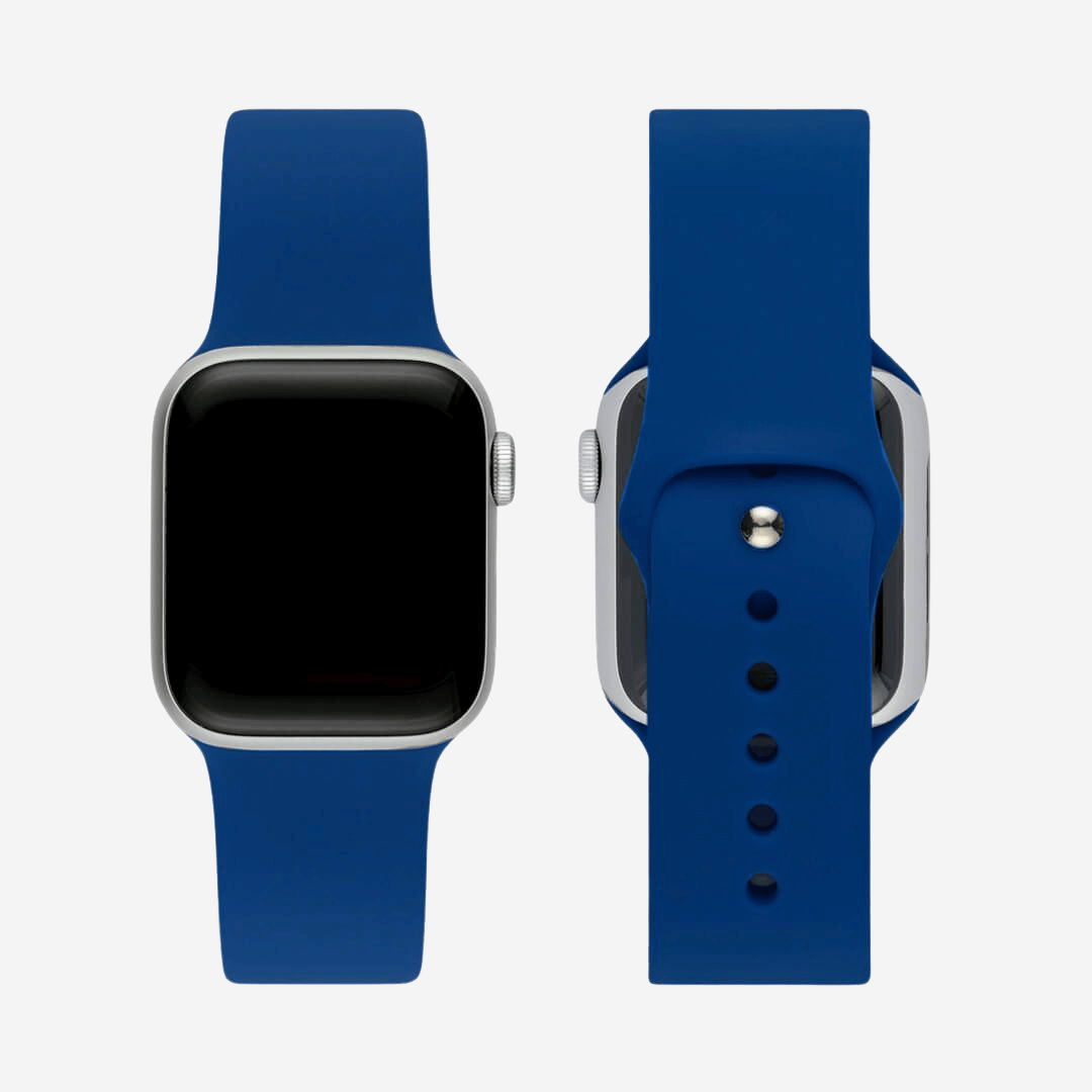 Classic Silicone Apple Watch Band - Navy