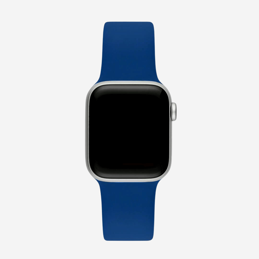 Classic Silicone Apple Watch Band - Navy