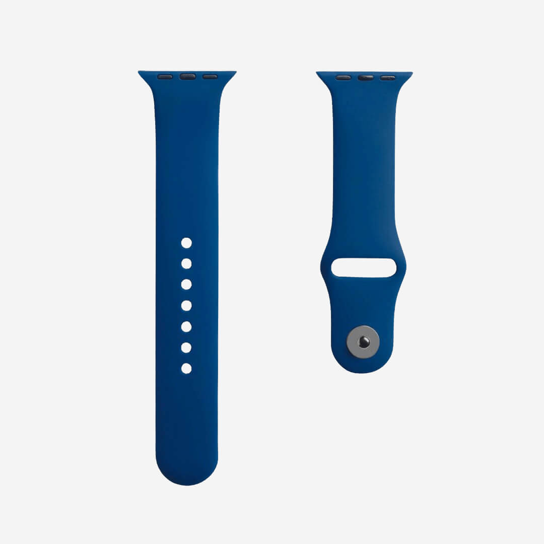 Classic Silicone Apple Watch Band - Navy