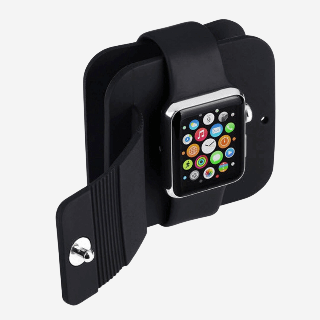 Silicone Apple Watch Travel Charging Case