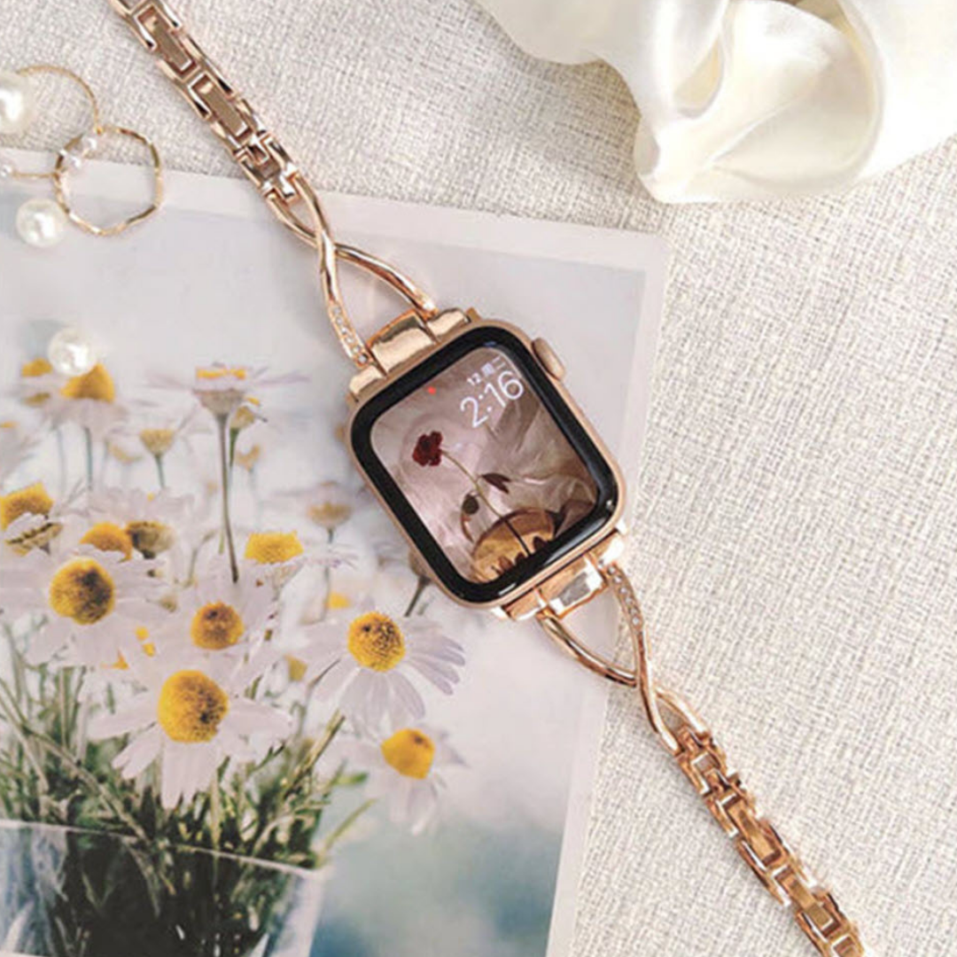Infinity Bracelet Apple Watch Band - Vintage Rose Gold